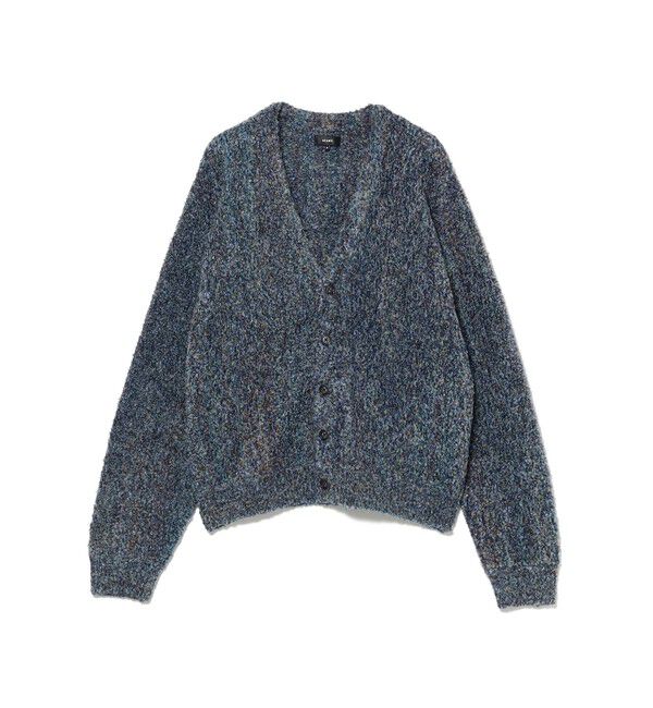 BEAMS「5ゲージ ブークレ カーディガン」|ニット・セーター|