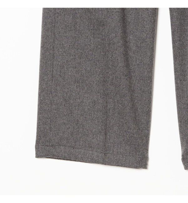 BEAMS「フランネル ワイド スラックス」|チノ|