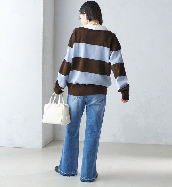 SHIPS for women「【SHIPS別注】WRAPINKNOT:ラガー ニット」|ニット・セーター|