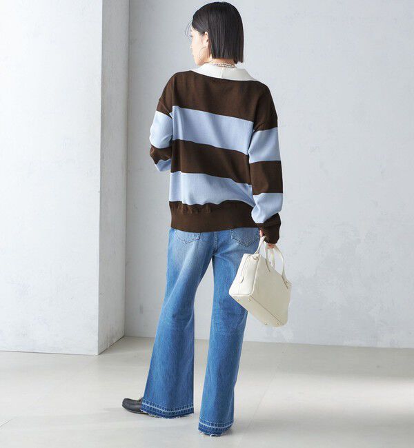 SHIPS for women「【SHIPS別注】WRAPINKNOT:ラガー ニット」|ニット・セーター|