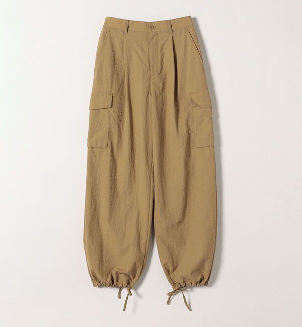 SHIPS any「SHIPS any:〈洗濯機可能〉ナイロン タッサー イージー カーゴ パンツ」|カーゴ|