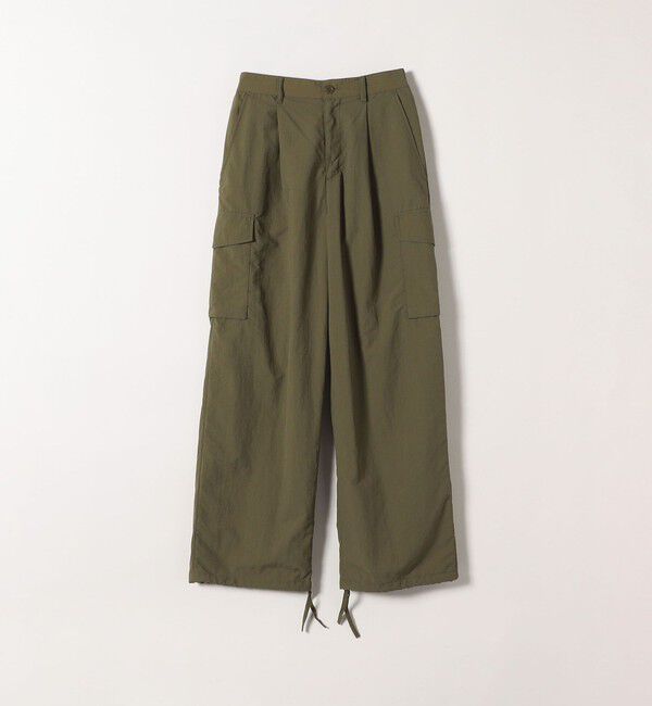 SHIPS any「SHIPS any:〈洗濯機可能〉ナイロン タッサー イージー カーゴ パンツ」|カーゴ|