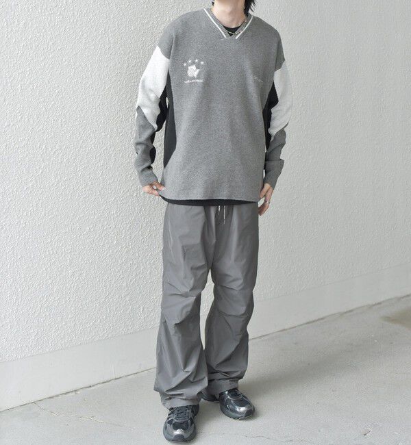 SHIPS any「SHIPS any: 〈手洗い可能〉ダブルジャガード ゲームシャツ ニット◇」|ニット・セーター|