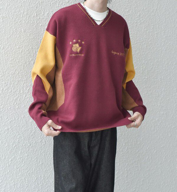 SHIPS any「SHIPS any: 〈手洗い可能〉ダブルジャガード ゲームシャツ ニット◇」|ニット・セーター|