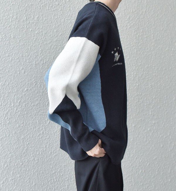 SHIPS any「SHIPS any: 〈手洗い可能〉ダブルジャガード ゲームシャツ ニット◇」|ニット・セーター|