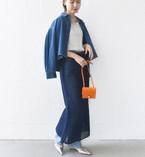 SHIPS for women「〈洗濯機可能〉2WAY ラメ タンクトップ」|タンクトップ|