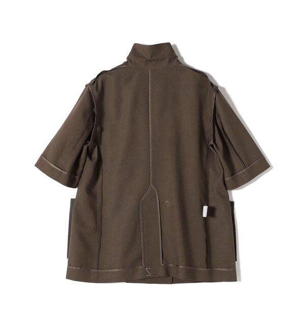 SHIPS for women「〈手洗い可能〉ダブル 半袖 ジャケット」|テーラードジャケット|