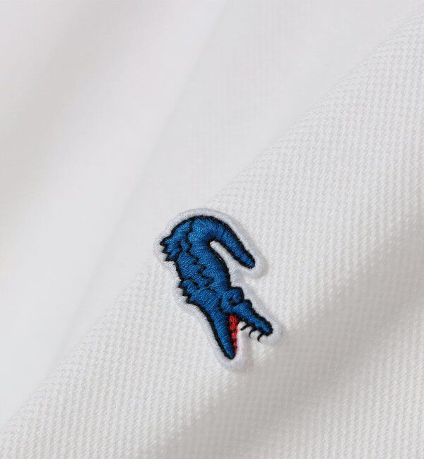 SHIPS any「【SHIPS any別注】LACOSTE: ワンポイント ロゴ ピケ クルーネック Tシャツ 25SS◇」|Tシャツ・カットソー|