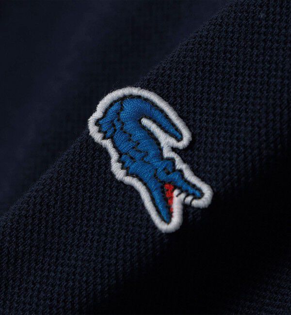 SHIPS any「【SHIPS any別注】LACOSTE: ワンポイント ロゴ ピケ クルーネック Tシャツ 25SS◇」|Tシャツ・カットソー|