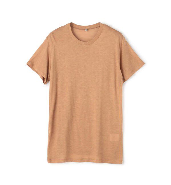 TOMORROWLAND BUYING WEAR「BASE RANGE バンブー クルーネックプルオーバー」|Tシャツ・カットソー|42 ライトベージュ系