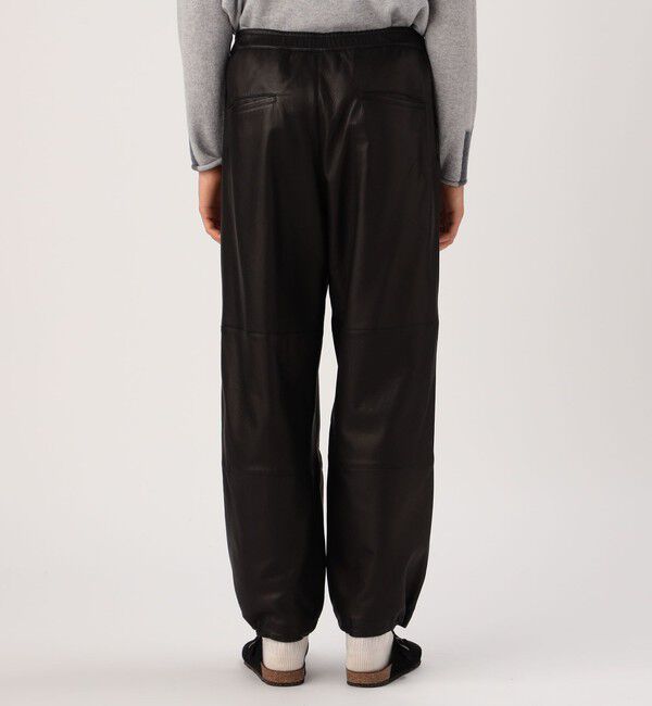 GALERIE VIE「ゴートレザー ストレートパンツ」|その他|