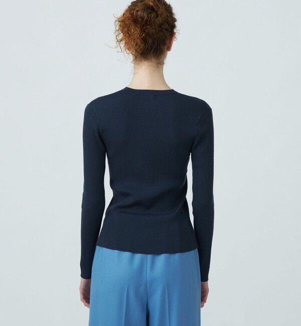 Ballsey「スーパーエクストラファインウールリブ クルーネックプルオーバー」|ニット・セーター|