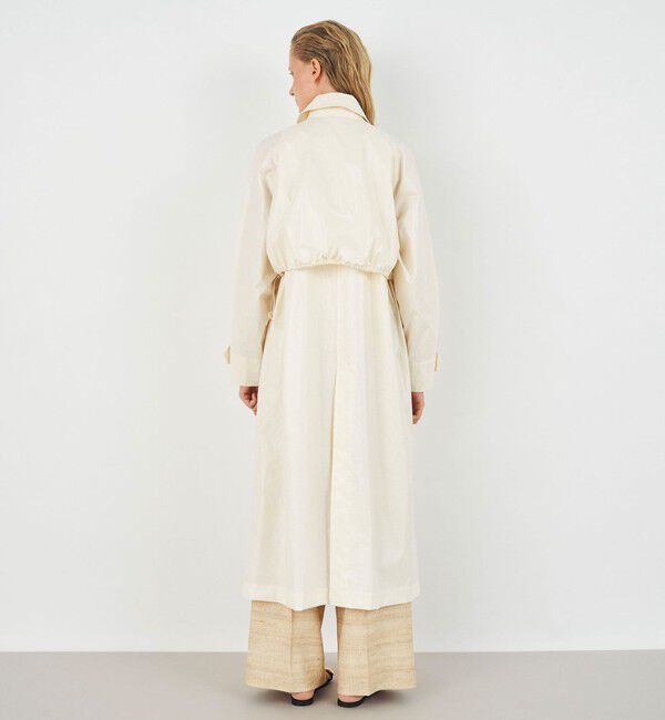 DES PRES「ライトエクリュコーティング トレンチコート」|トレンチコート|