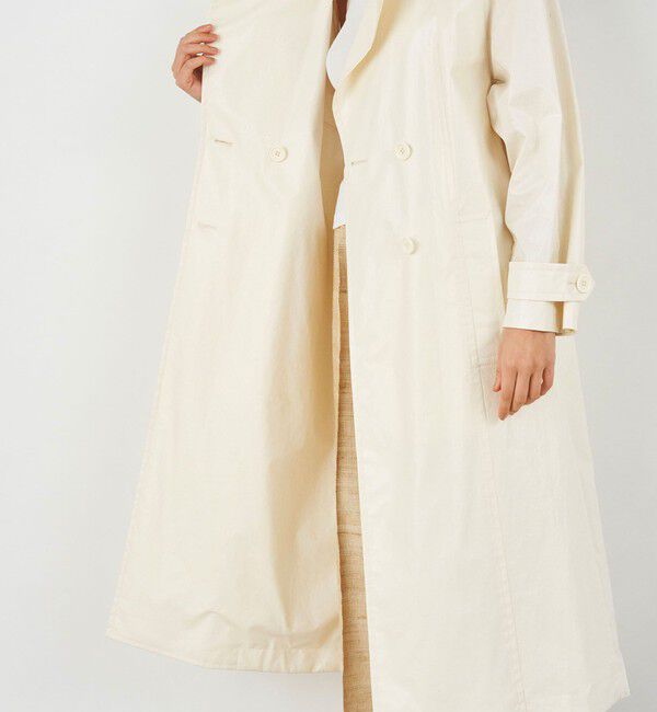 DES PRES「ライトエクリュコーティング トレンチコート」|トレンチコート|