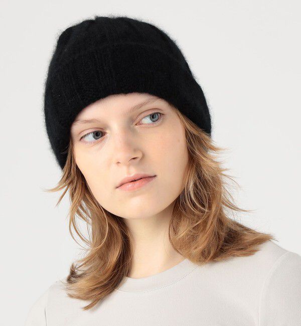 JAMES PERSE「テクスチャードカシミヤ ビーニー ALTC0509」|ニット帽|