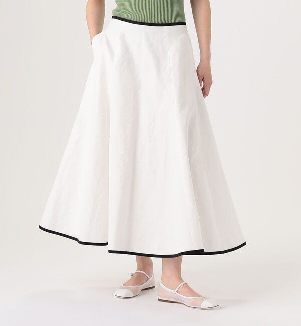 TOMORROWLAND BUYING WEAR「UNION LAUNCH FLARED スカート」|フレア|