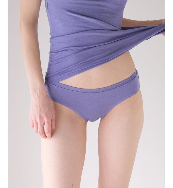 EMILYWEEK「【ACTIVE】Bamboo ストレッチビキニショーツ（アンバー、パープル）」|インナー|パープル