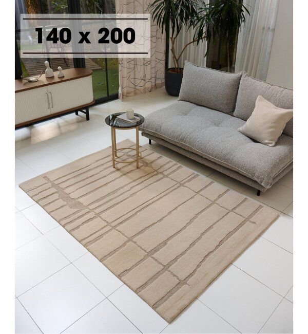 journal standard Furniture「PILAT RUG 140X200　ピラ ラグ」|その他|ナチュラル