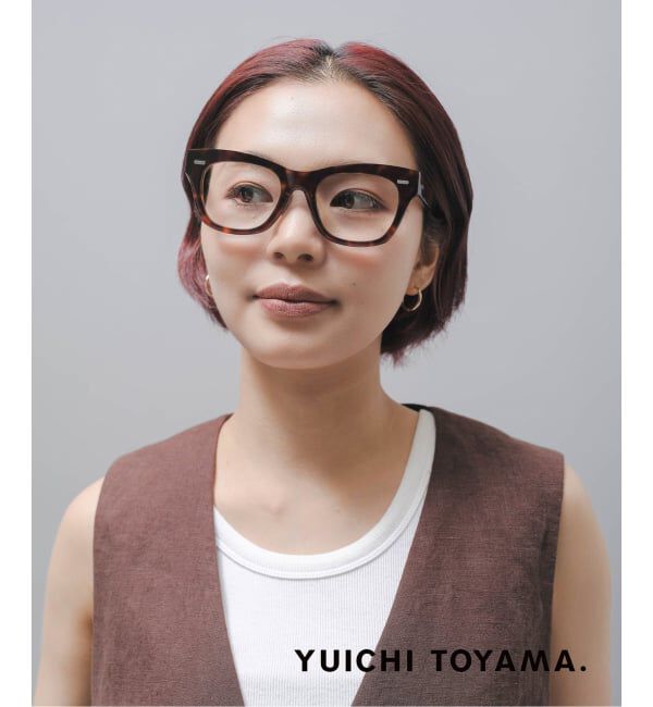 EYETHINK「YUICHI TOYAMA. 別注 U-175 Col.5EX Optical」|メガネ|ブラウン