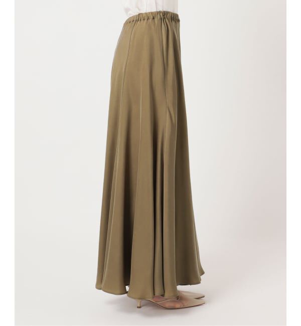 Plage「《追加》Washable Fibril ロングスカート 5」|スカート|