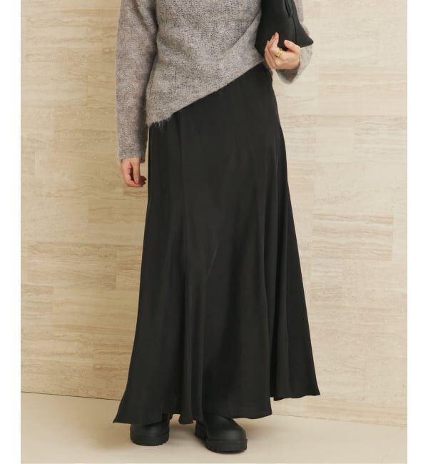 Plage「《追加》Washable Fibril ロングスカート 5」|スカート|