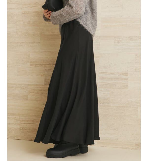 Plage「《追加》Washable Fibril ロングスカート 5」|スカート|
