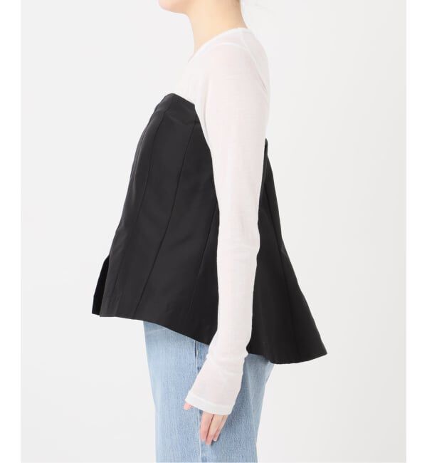 IENA「《予約》MA/RE/マレ ビスチェ STIFF SILK POLYFAILL」|シャツ・ブラウス|