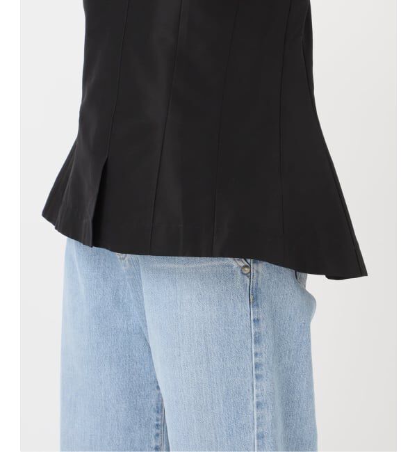 IENA「《予約》MA/RE/マレ ビスチェ STIFF SILK POLYFAILL」|シャツ・ブラウス|