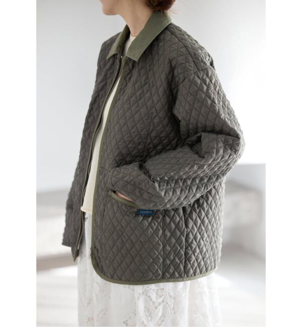 IENA「《予約》LAVENHAM/ラベンハム 別注 TEYNHAM MENS ブルゾン」|その他|カーキ