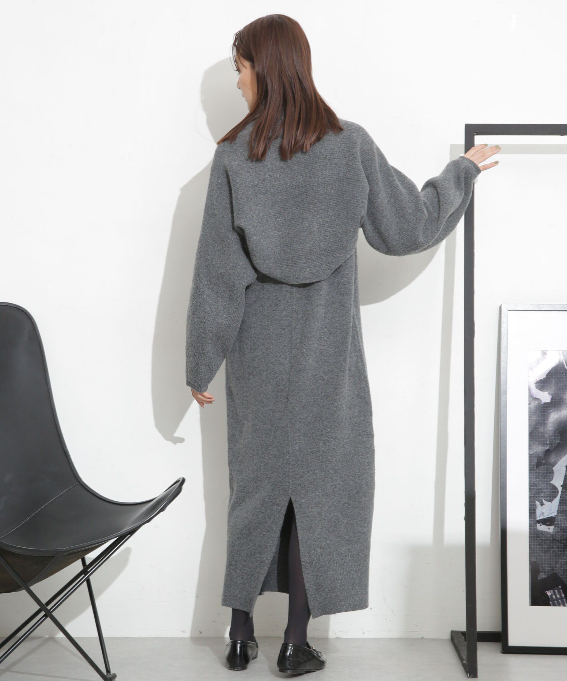 nano･universe「ニットボレロセットワンピース」|ワンピース|