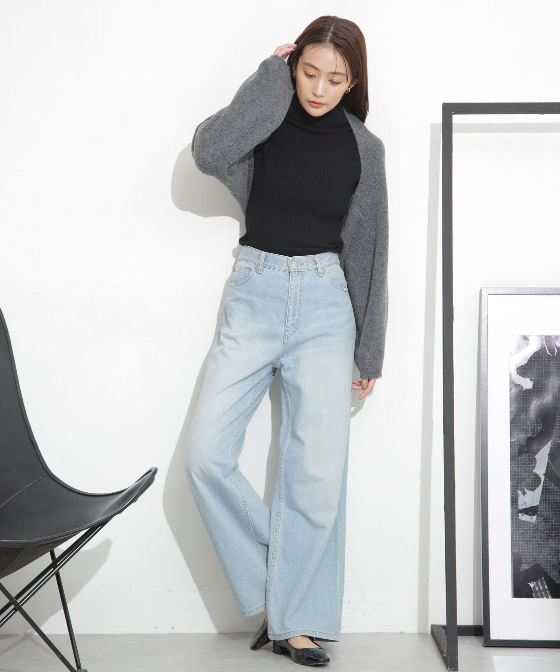 nano･universe「ニットボレロセットワンピース」|ワンピース|