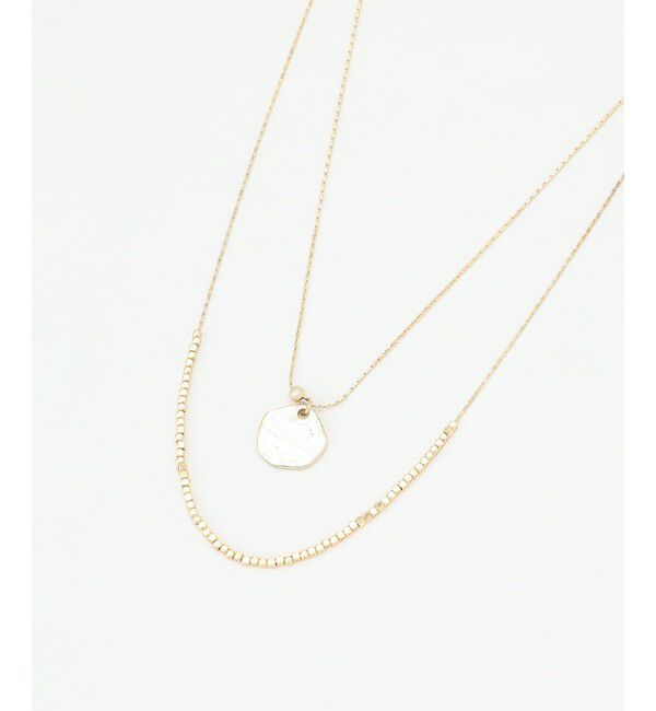 組曲「コイントップレイヤード ネックレス」|ネックレス|