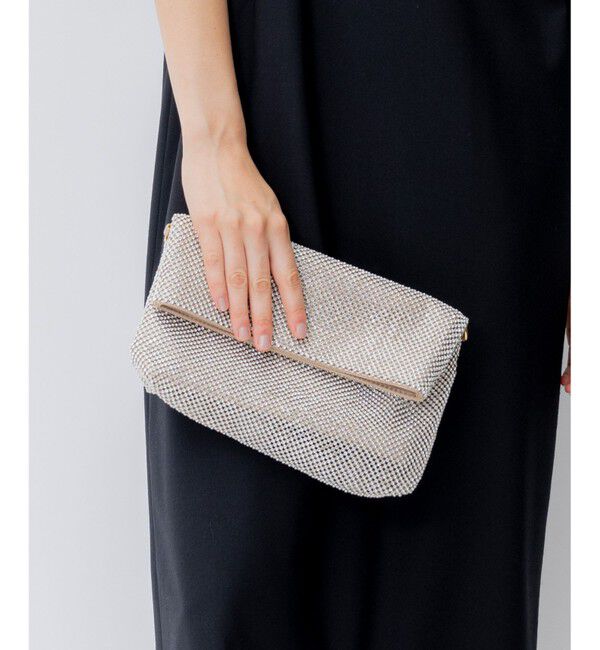 23区「【新色追加/APPLAUDIR】チェーンパーティーバッグ」|ショルダー・メッセンジャー|ゴールド系