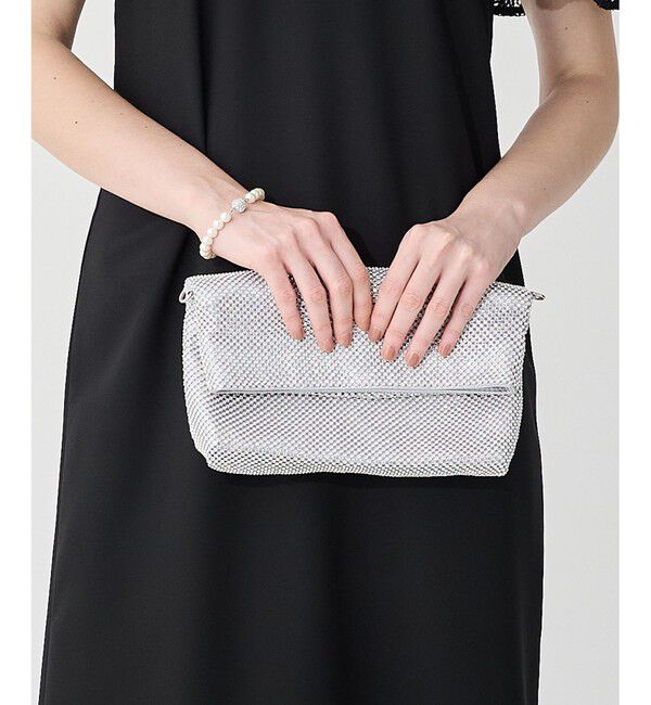 23区「【新色追加/APPLAUDIR】チェーンパーティーバッグ」|ショルダー・メッセンジャー|シルバー系