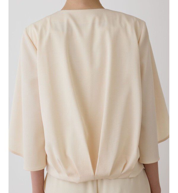 Diagram「ラップスリーブジャケット」|ノーカラージャケット|