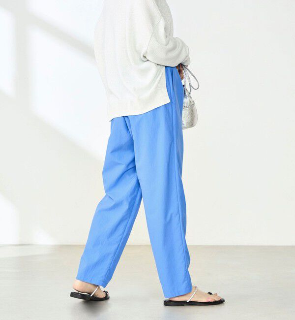 NOLLEY'S「ウォッシャブル多機能ウエストフリルテーパードパンツ」|その他|