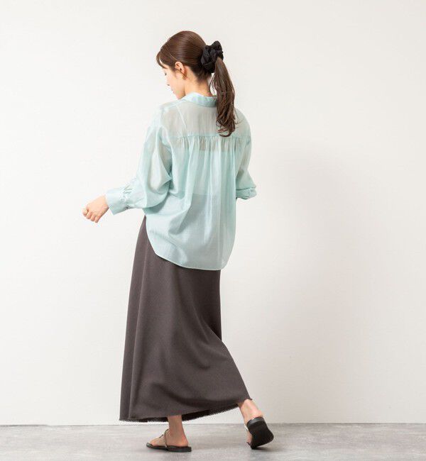 NOLLEY'S「シアーシャツ」|シャツ・ブラウス|