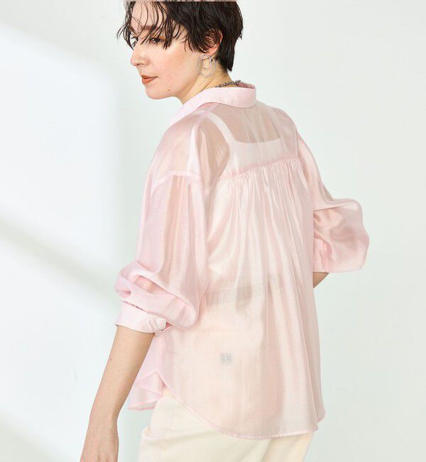 NOLLEY'S「シアーシャツ」|シャツ・ブラウス|