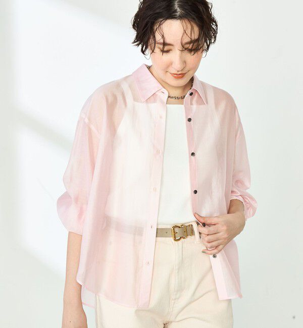 NOLLEY'S「シアーシャツ」|シャツ・ブラウス|