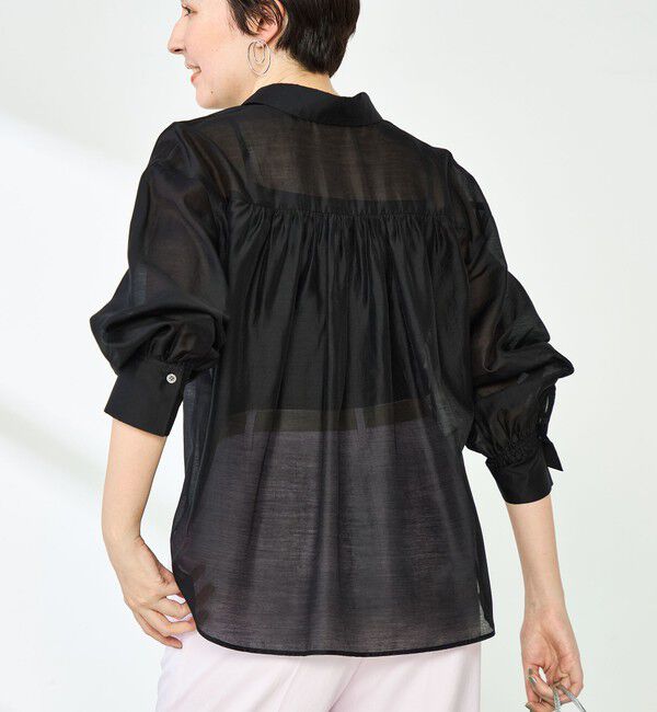 NOLLEY'S「シアーシャツ」|シャツ・ブラウス|