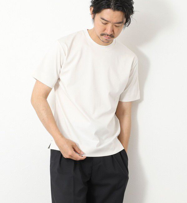 NOLLEY'S goodman「《ビジカジ対応》ハイゲージ シルケットポンチ ドレスCN T 25SS」|Tシャツ・カットソー|