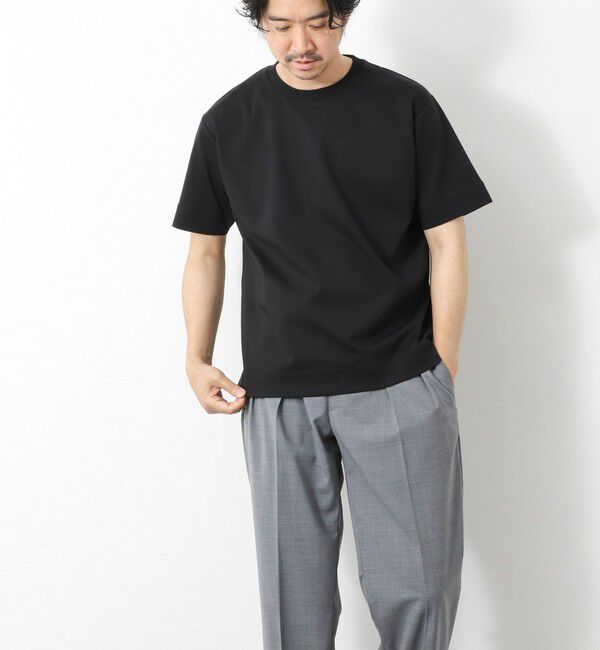 NOLLEY'S goodman「《ビジカジ対応》ハイゲージ シルケットポンチ ドレスCN T 25SS」|Tシャツ・カットソー|