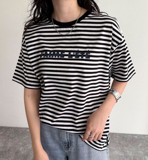 fredy emue「シルケットサマーロゴ半袖Tシャツ」|Tシャツ・カットソー|