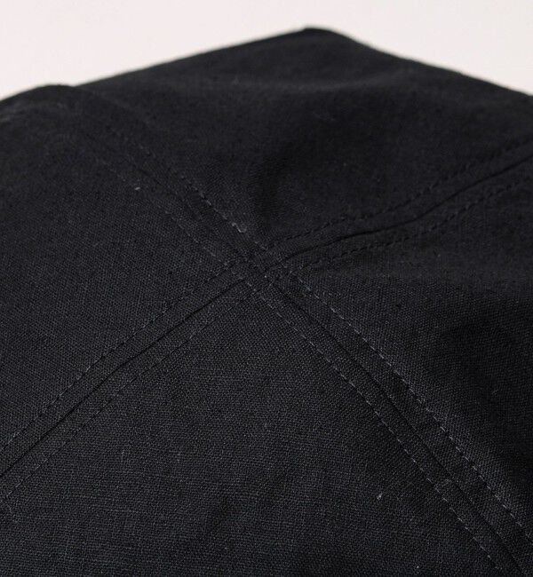 GLOSTER「【大人カジュアルに映える】COTTON LINEN BIG CASKET」|キャップ・キャスケット|