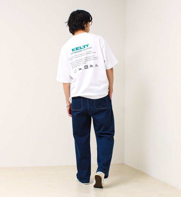 GLOSTER「【KELTY&times;GLOSTER】別注 バックヒストリーロゴT」|Tシャツ・カットソー|