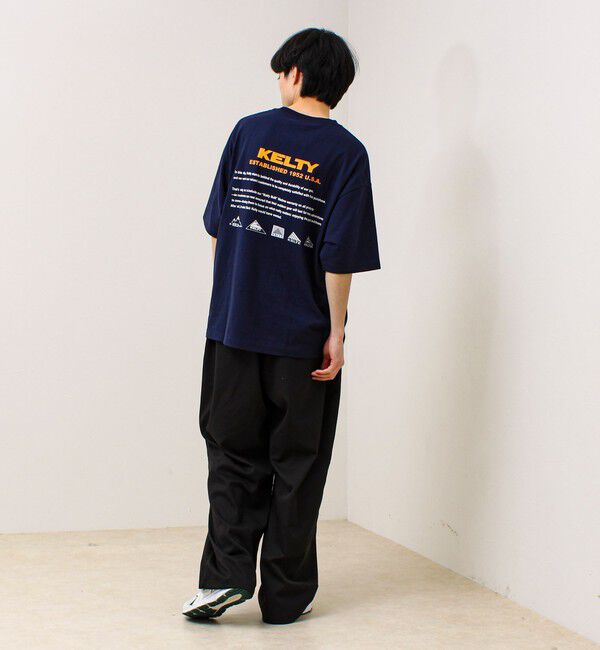 GLOSTER「【KELTY&times;GLOSTER】別注 バックヒストリーロゴT」|Tシャツ・カットソー|