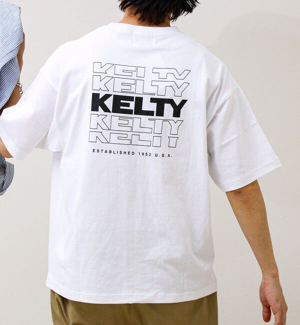 GLOSTER「【KELTY&times;GLOSTER】別注 バックタイポロゴT」|Tシャツ・カットソー|