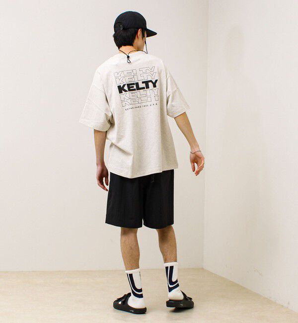GLOSTER「【KELTY&times;GLOSTER】別注 バックタイポロゴT」|Tシャツ・カットソー|