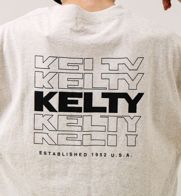 GLOSTER「【KELTY&times;GLOSTER】別注 バックタイポロゴT」|Tシャツ・カットソー|