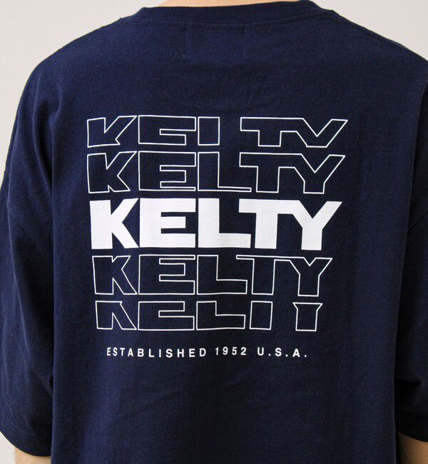 GLOSTER「【KELTY&times;GLOSTER】別注 バックタイポロゴT」|Tシャツ・カットソー|